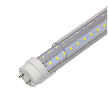 160LM/W T8 V-Shape LED Tube Light with Clips, Screws, Linkable Cable, 4000K, 270° Beam Angle