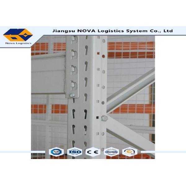 Racking de aço de laminação de Longspan com a plataforma de aço da madeira compensada, cremalheira leve do dever