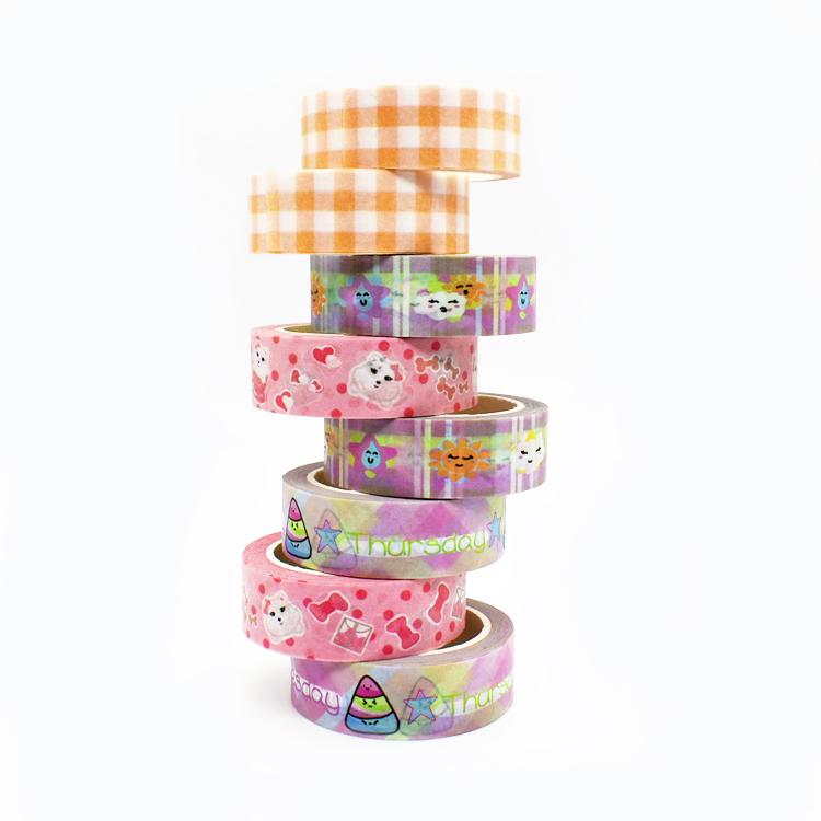 Лента Washi украшения Printable одиночная, который встали на сторону маскируя