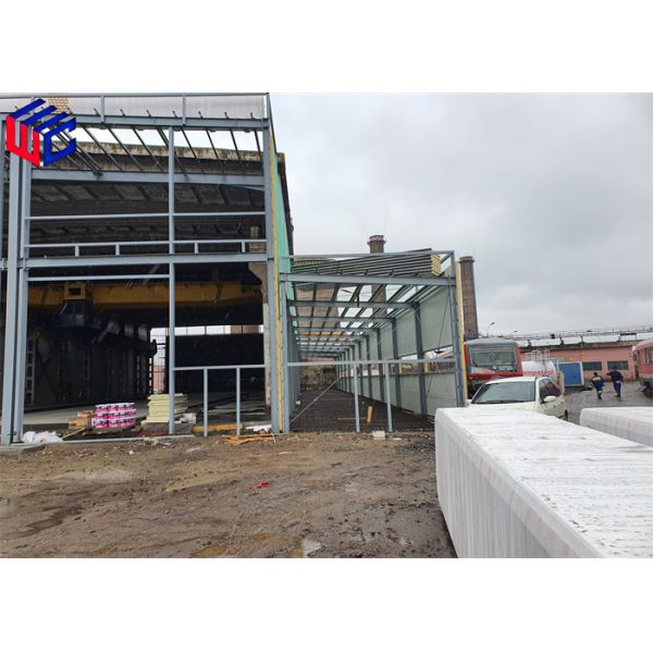 Residential Galvanized Heavy Duty Steel Structure Waterproof DIN Standard