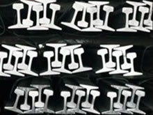 Streetcar калибровал рельс стальной трам 59R2 и 60R2 рельсового пути