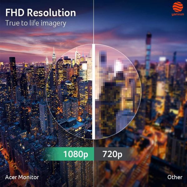 0.5ms Response Time 27 Inch Gaming Monitor 1920x1080 1K IPS Panel 140Hz Refresh Rate Motion Blur Reduction Smooth Visuals Fast Paced Games