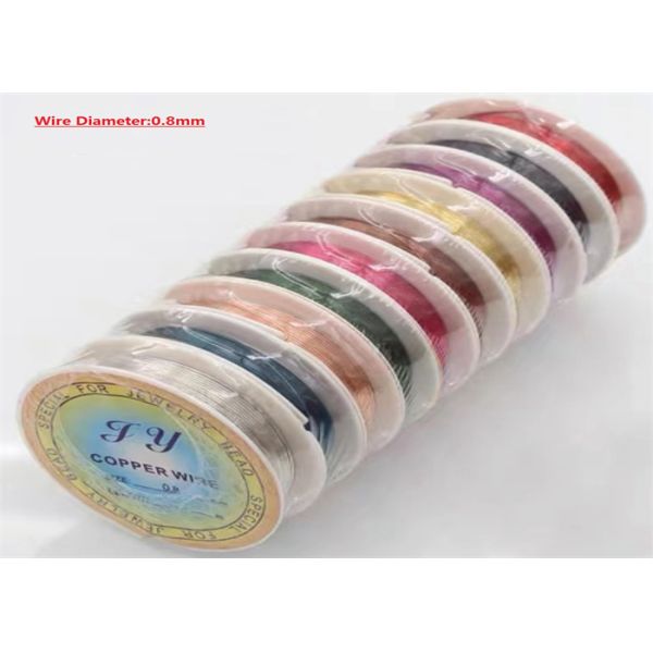 покрашенная синь золота провода затвора флориста сада 0.3мм Мултиколорс голубая красная покрашенная