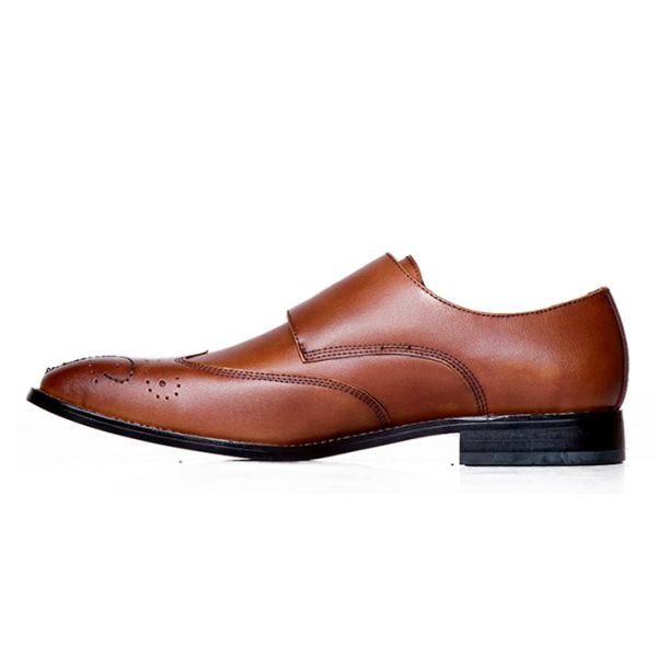 Men'S Goodyear Welted Shoes , Handmade  Double Monk Strap Mens Shoes