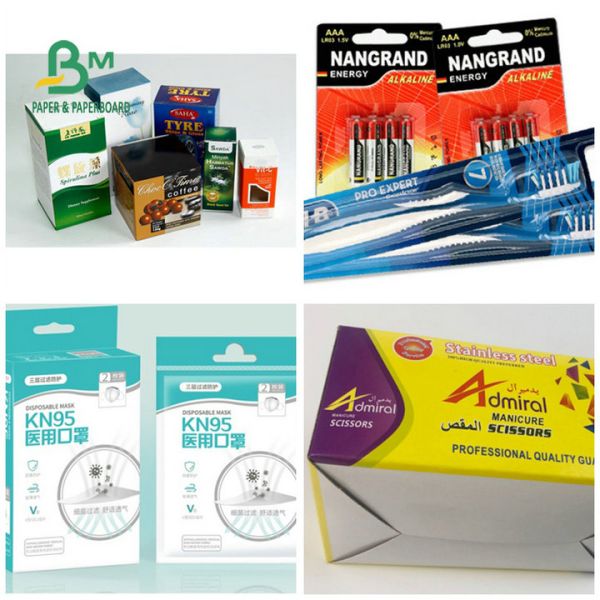 Tablero a dos caras revestido Grey Back 350GSM 400GSM 450GSM de 42 pulgadas para las cajas de empaquetado