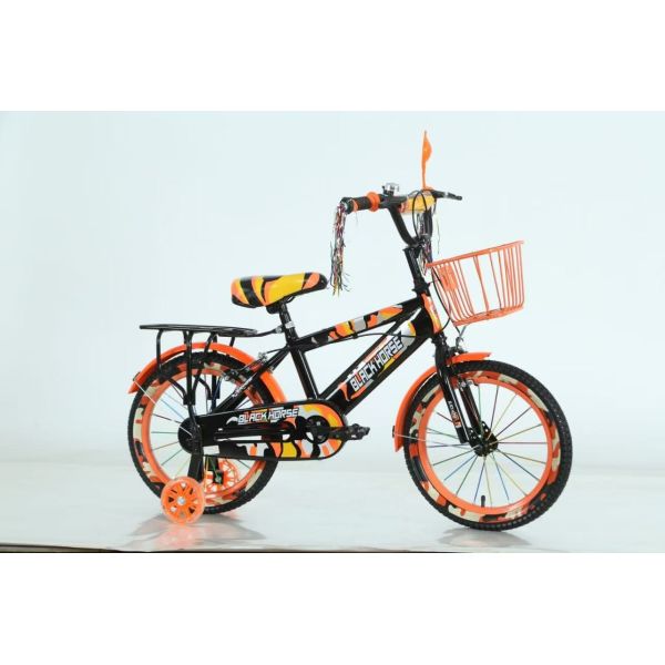 12-Inch Kids Bicycle - Durable & Safe with Fun Colors