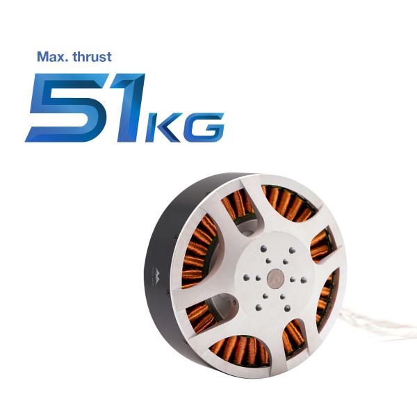 Moteur de drone sans balais 15470, poussée de 51 kg, levage lourd de 11,5 kW