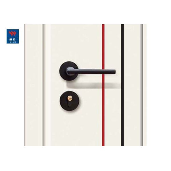 American Style Eco Friendly Melamine Wooden Door
