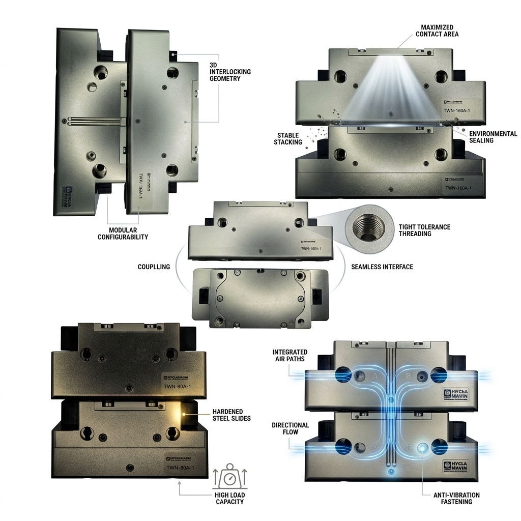 Long Stroke Pneumatic Gripper