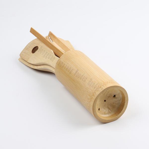 Bamboo Kitchenware Set for Nonstick Cookware - Eco Friendly Utensils