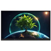 LCD Smart Board de 86 pulgadas Android 14 con 8+128G 40 puntos de contacto wifi bt hdmi software calibrado para oficinas escolares