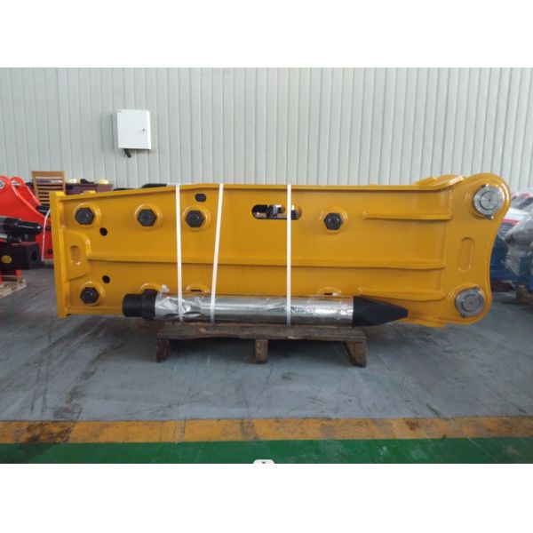 SIDE TYPE ROCK EXCAVATOR HYDRAULIC BREAKER ALLOY STEEL 4.5-7 TON SANY75