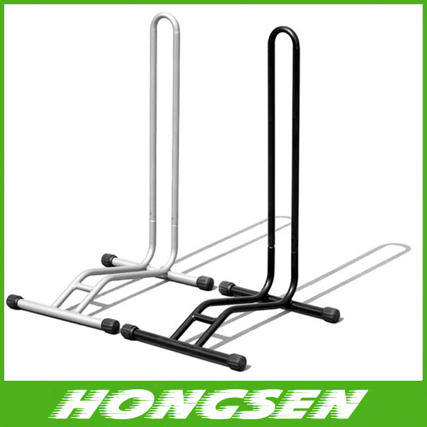 Adjustable bike floor parking rack storage stand bicycle for bike 24''-28''