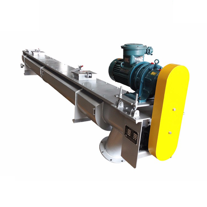 Customized Carbon Steel Heat Resistant Screw Conveyor for Industrial Material Handling