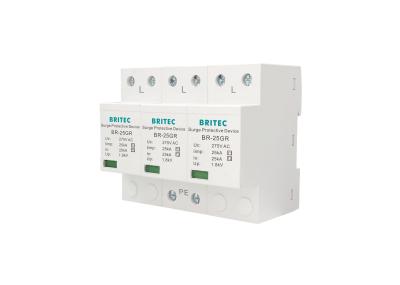 Tipo trifásico do SPD - 1 proteção do impulso abaixo de 40℃ zero à operação 80℃