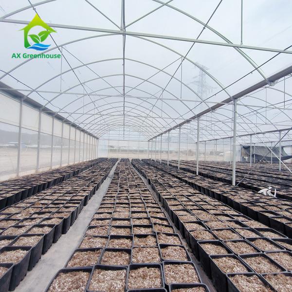 Polytunnel de plástico Filtro de plástico Casa de aquecimento