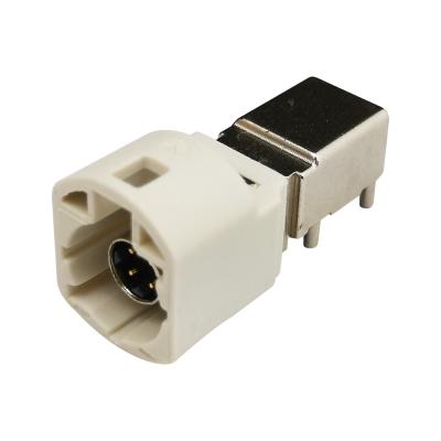 Da montagem branca do PWB do B-código do conector de FAKRA HSD conector coaxial do RF para GPS