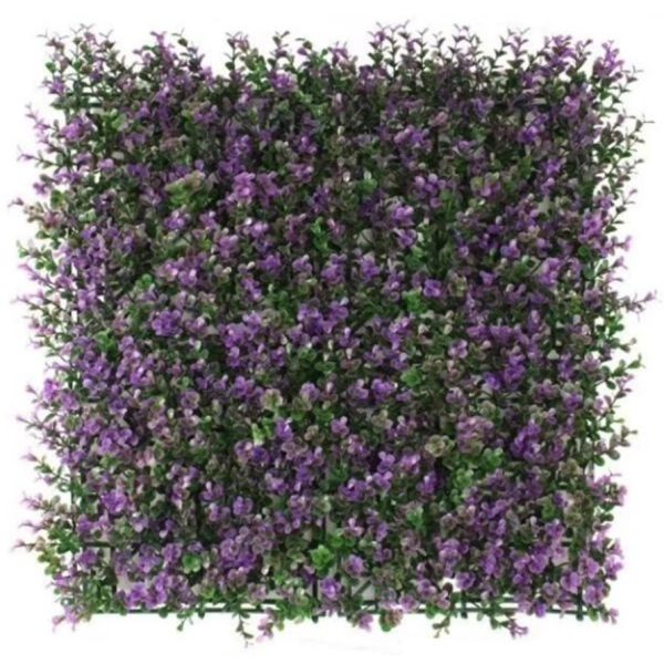 Purple Artificial Grass Wall Panels Ultimate Choice For Decorating Offices Homes Shops