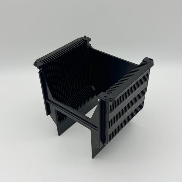 Injection Finish 6 Inch Wafer Cassette for Semiconductor Cleaning Boxes Made of ESD Material