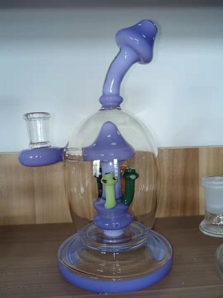 Borosilicate Glass Oil Burner Pipe Incycler Dab Rig With 14mm Female Joint