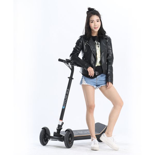 3 Wheels Powerful Electric Scooter 500w Power 120kg Max Loading Mobile Electric Scooter