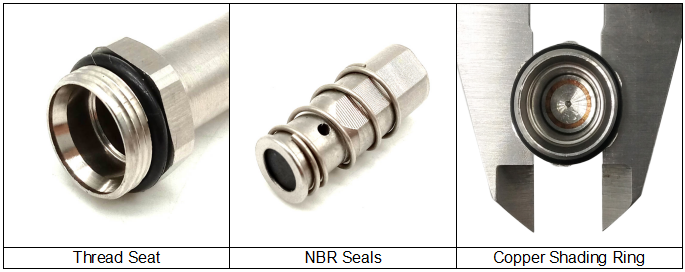 Dust Collector System Mecair VNP Series CP1/4 Solenoid Valve Stem