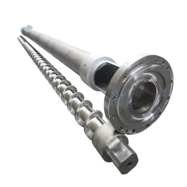 HDPE PE Pipe Extrusion Screw And Barrel Manufacturing Machine Φ35-Φ200mm Screw Diameter
