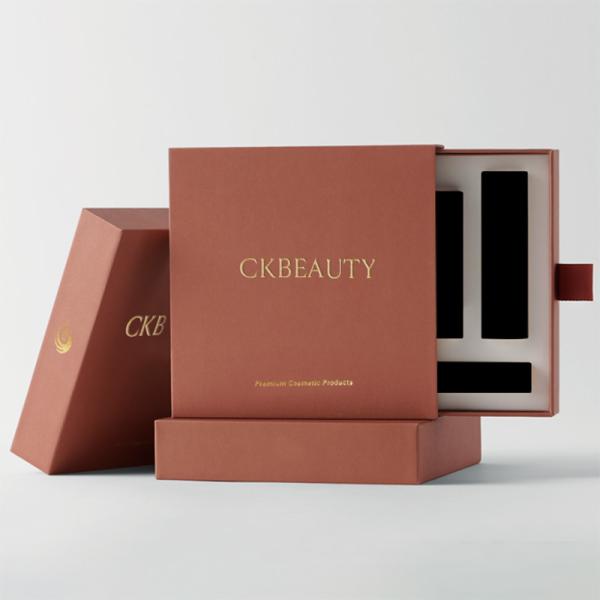 Custom Sliding Drawer Perfume Cosmetic Gift Box Packaging