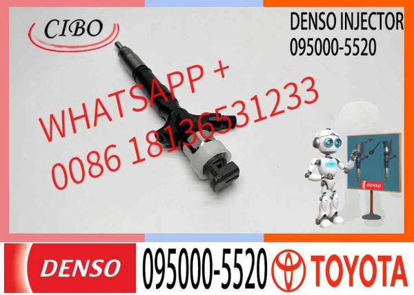 For Toyota Hilux Diesel Engine Spare Parts New OEM 095000-5520 23670-0L010 Fuel Injector Injection Valve Car Part