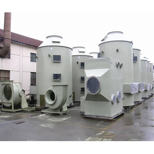 Easy Operation Industrial Air Scrubber System Biochemical Odor Treatment Bio filter Scrubber