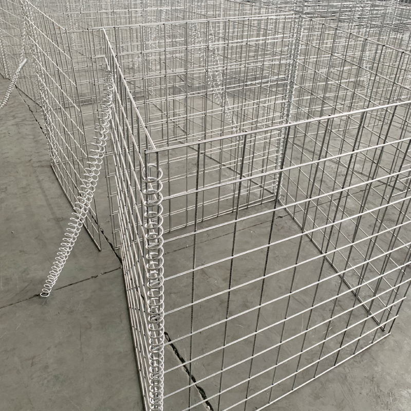 усовик стены песка 1.2m высокий сваренный Hesco Gabion военный с тканью ткани