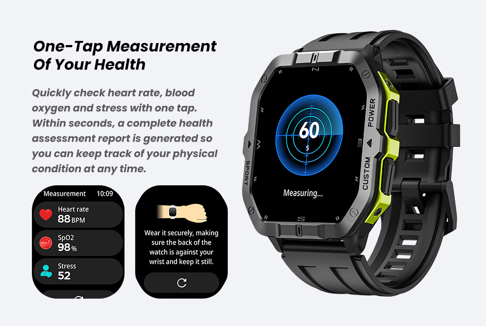 SHUANXIANG GPS Smart Watch C32 Pro 2ATM Waterproof TFT Display 5-10 Days Battery Multisport Tracker Barometer Altimeter Compass