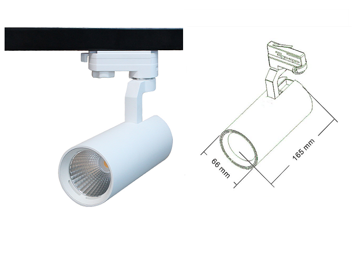 Фары следа СИД системы охлаждения для выставочных залов/торгового центра 15В