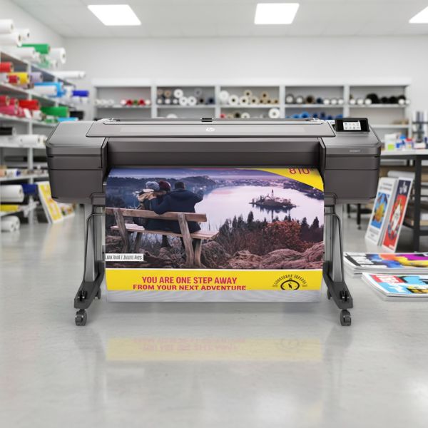 Large Capacity Automatic Pigment Ink Digital Large Photo Printer HP Design Jet Z6 44 Inch A1 Color Inkjet Printer
