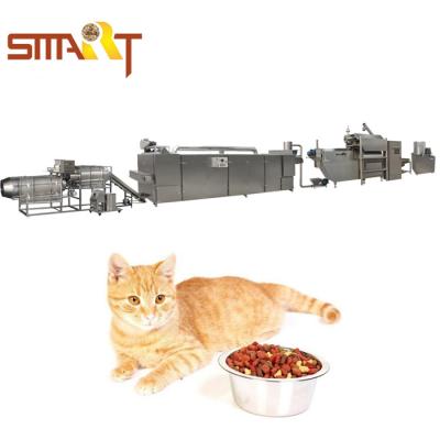 Alimento para cães seco automático que faz a linha de produção dos alimentos para animais de estimação da máquina 1000kg/8hr