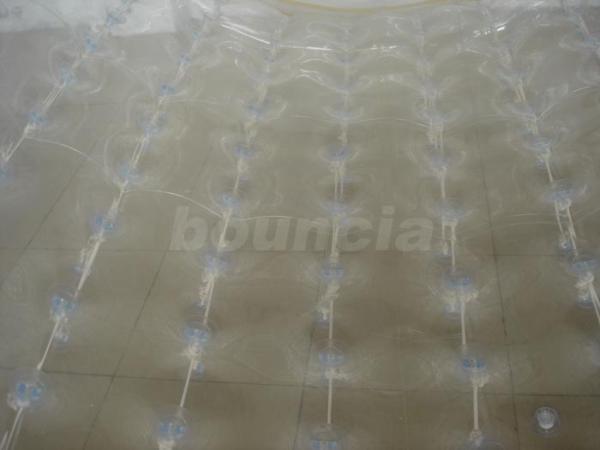 rolo inflável transparente material da água do PVC de 0.8mm/1.0mm
