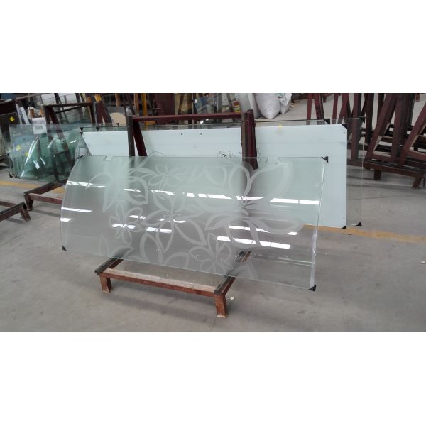 Paneles de vidrio de arte templado sin huellas dactilares