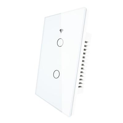 General de vidro tipo do painel do toque - 1/2/3/4 de Smart Home 10A 90-260V do interruptor da luz de Wifi do grupo