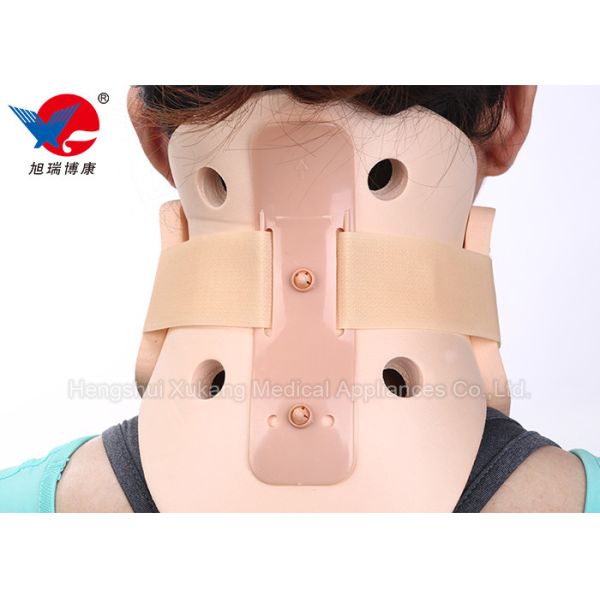 Skin Color Waterproof Cervical Collar Eliminate Tissue Edema Enviromental Friendly
