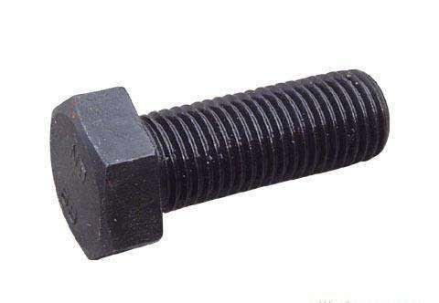 Construction Industry Fully Threaded Hex Bolts Grade 8.8 Six Hexagon Head Black Color