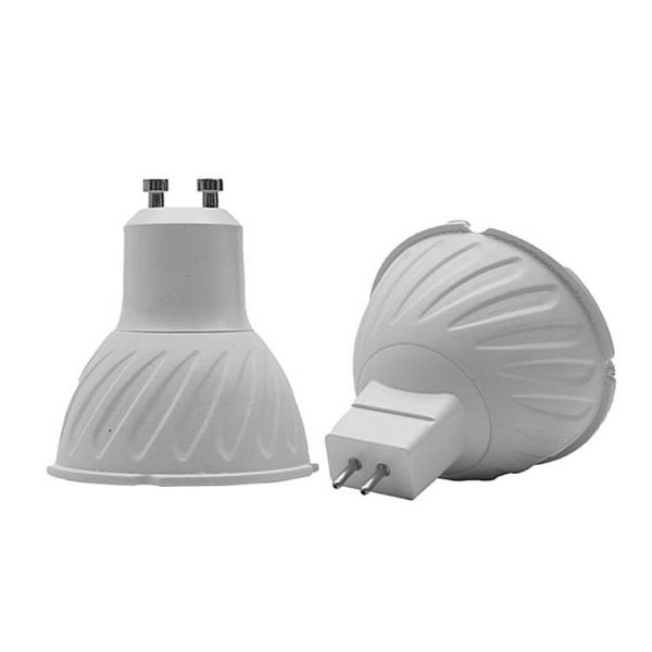 IP20 Rated Dimmable Plastic-Coated Aluminum GU10GU5.3 LED Spotlight for Home Office