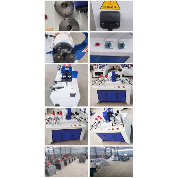 4000r/min Spindle Speed Shovel Handle Small Round Bar Machine with Automatic Feeding
