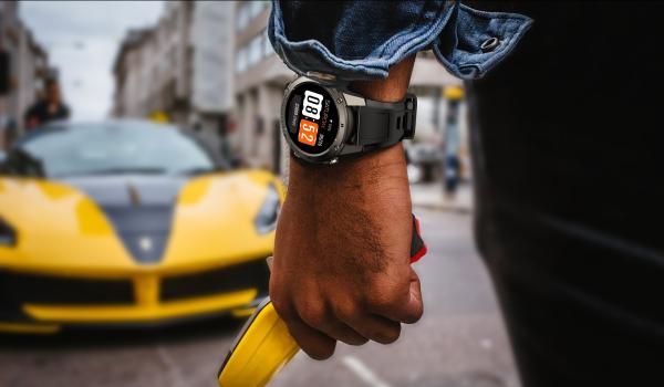 DM56 Smart Watch 1.43 Inch AMOLED GPS Barometer Compass 5ATM Waterproof
