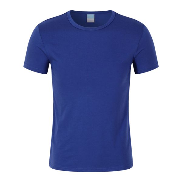 Custom Batch Printed Cotton Round Neck Short Sleeve T-Shirt Men And Women T-Shirt