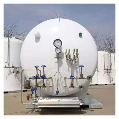 Réservoir en vrac cryogénique 5m3 de micro d'oxygène liquide