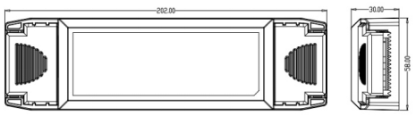 90W постоянное напряжение 12V DALI Dimmable светодиодный ленточный драйвер с 5-летней гарантией