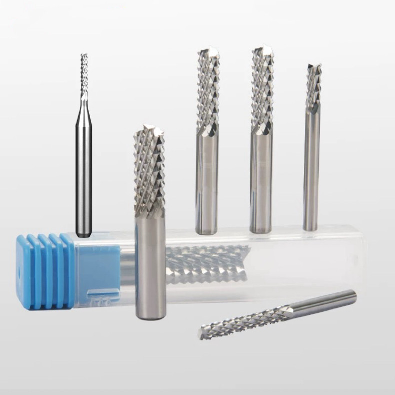 Карбидная вольфрамовая стальная сплав кукурузная фрезерная резка микро тонкая резьба грубая резьба