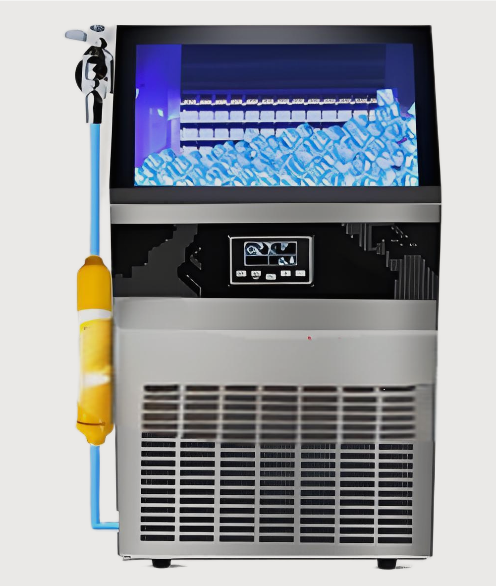 150kg Fully Automatic Medium-sized Ice Maker Is Used for Making Drinks and Preserving Ingredients