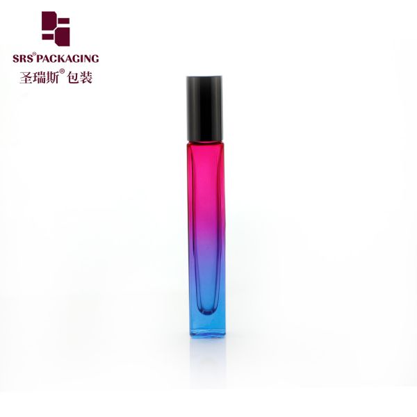 GB2-10ml Square Glass Ball Roll On Bottle