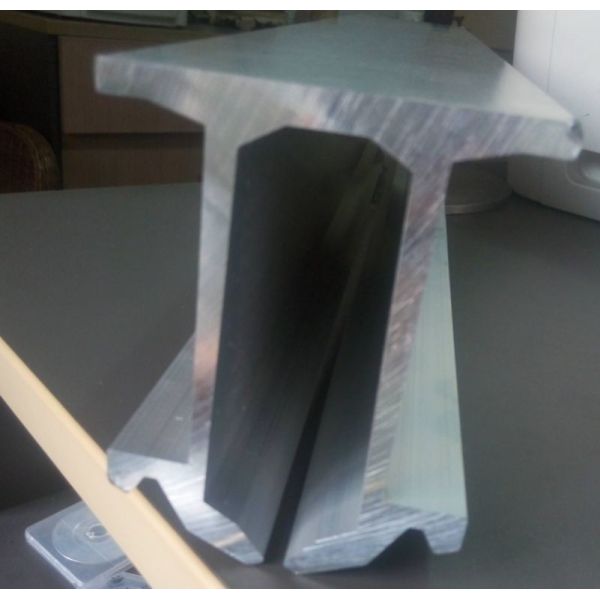 6005A T5 Aluminium Extruded Profiles Used As Rigid Catenary On Metro Train